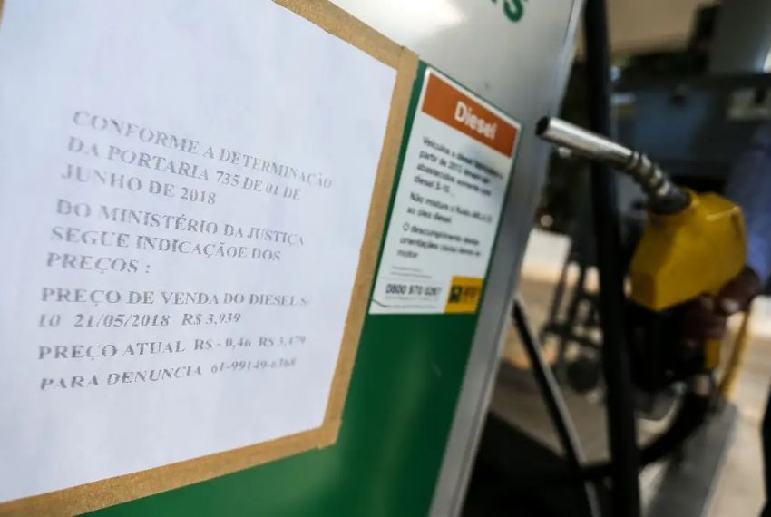 Óleo diesel cai pela 4ª vez em cinco semanas e acumula recuo de 4,5%
