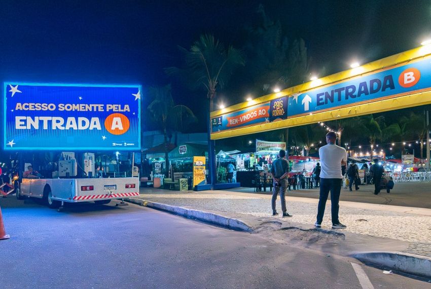 Arraiá do Povo mantém esquema especial de acesso nesta quarta-feira, 10