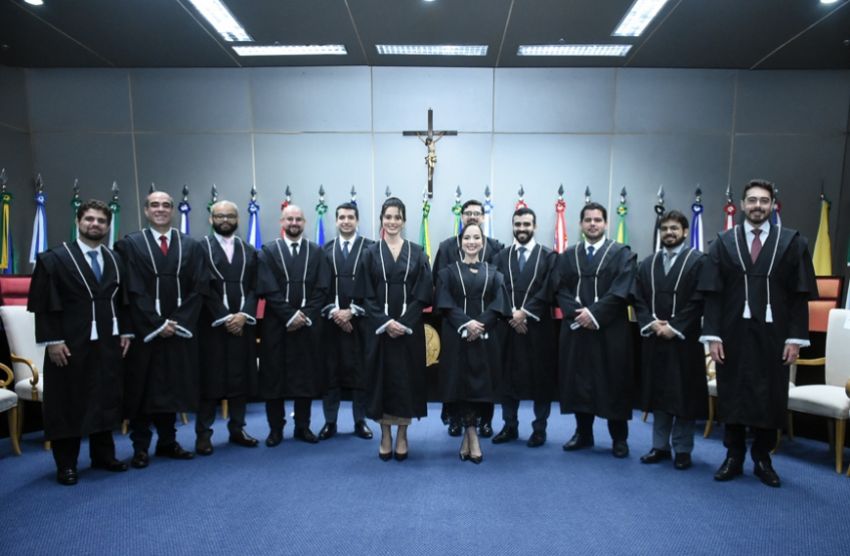 TJSE empossa 12 juízes aprovados no concurso de 2025