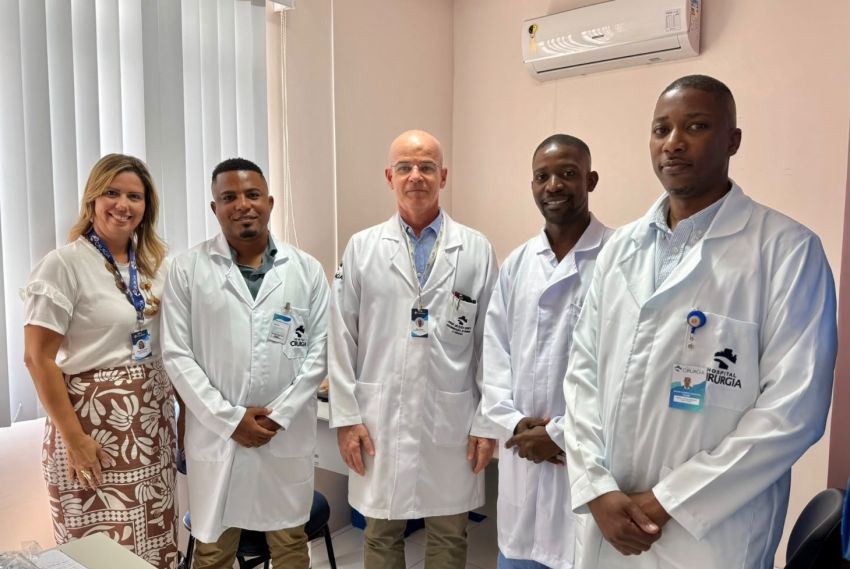 Hospital de Cirurgia é escolhido para programa internacional e capacita médicos angolanos