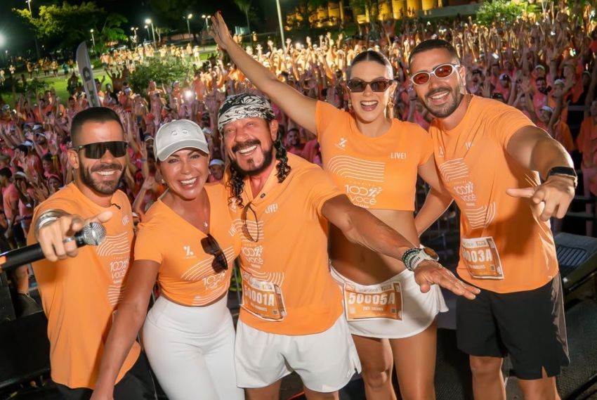 Bell Marques, Rafa e Pipo desembarcam em Aracaju com a 'Corrida 100% Você'