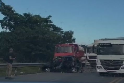 Acidente na BR-235 deixa uma vítima fatal em Nossa Senhora do Socorro