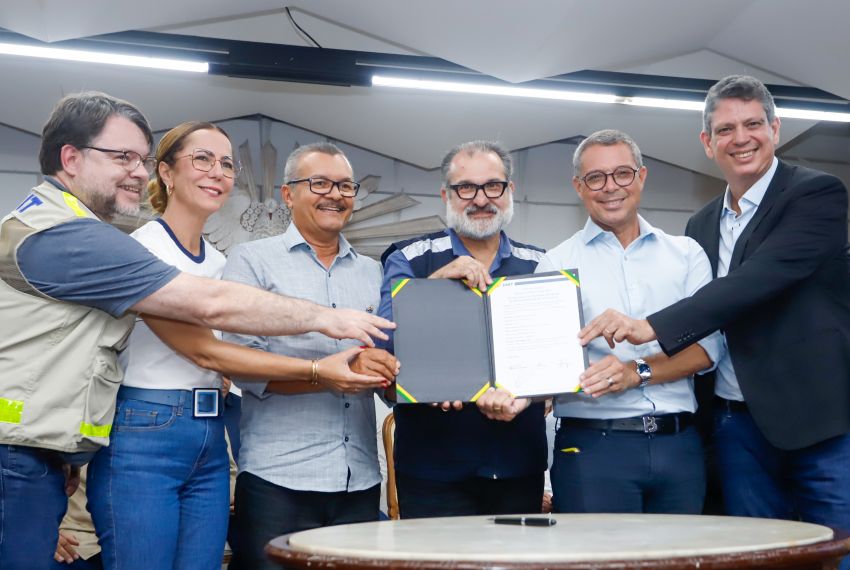 Sergipe e União assinam acordo para o VLT da Grande Aracaju