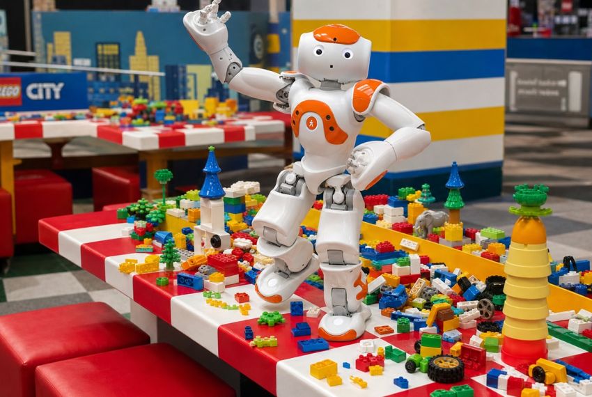 Experiência gratuita de robótica acontece neste fim de semana