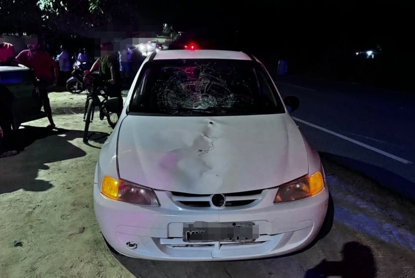 Idosa morre após atropelamento na SE-065, em São Cristóvão