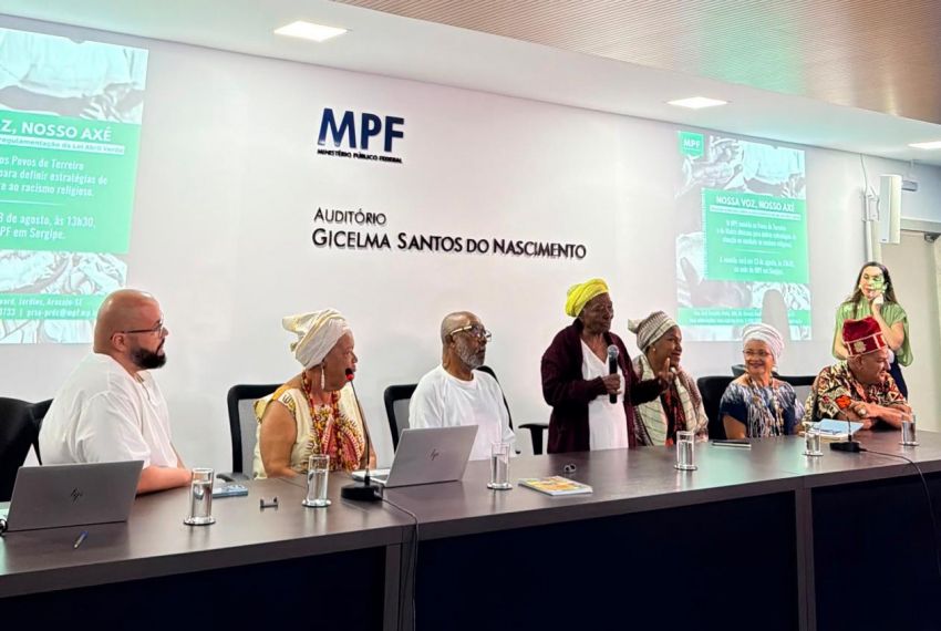 Linda Brasil defende povos de terreiro contra racismo religioso