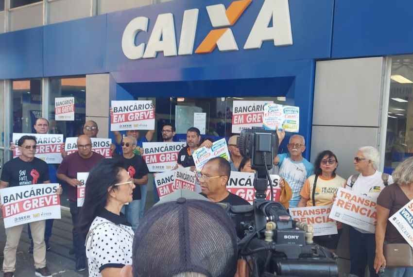 Agências do Banco do Brasil e Caixa aderem greve de bancários em SE