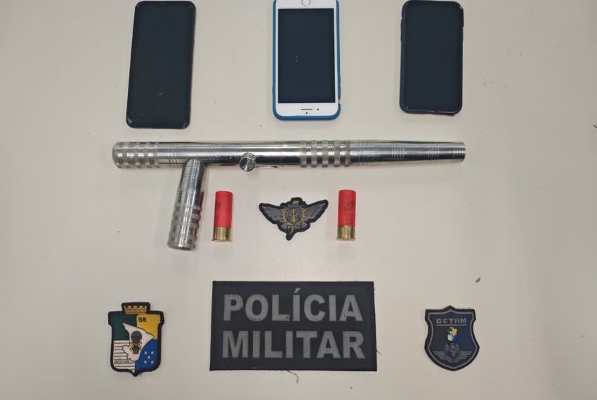 PM prende dupla suspeita de receptação