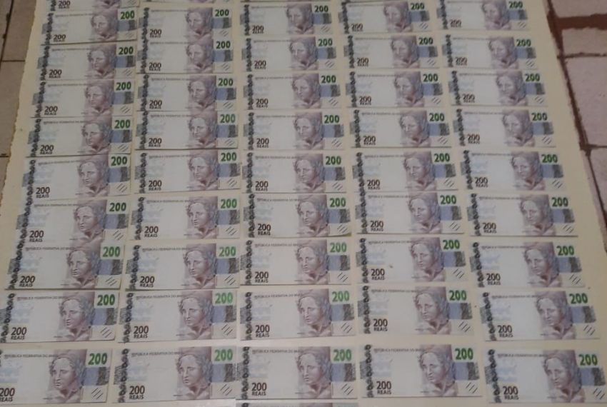 Ação conjunta localiza R$ 18 mil em notas falsas no sul do estado