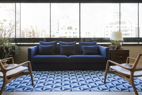 Tapetes deixam sua sala mais colorida e aconchegante