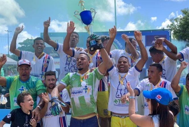 Nova Geração conquista o troféu Milton Dantas no Sergipano de Beach Soccer