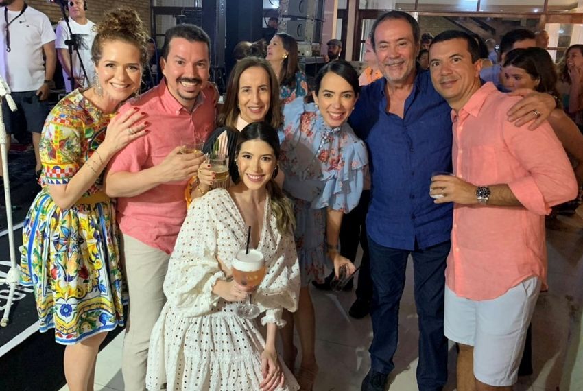 A festa dos 40 anos de Nair Almeida Franco