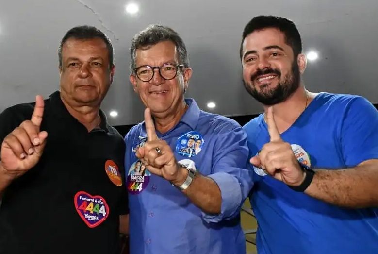 Laércio Oliveira acompanhou a “pisadinha” organizada pelo prefeito Alan de Agripino