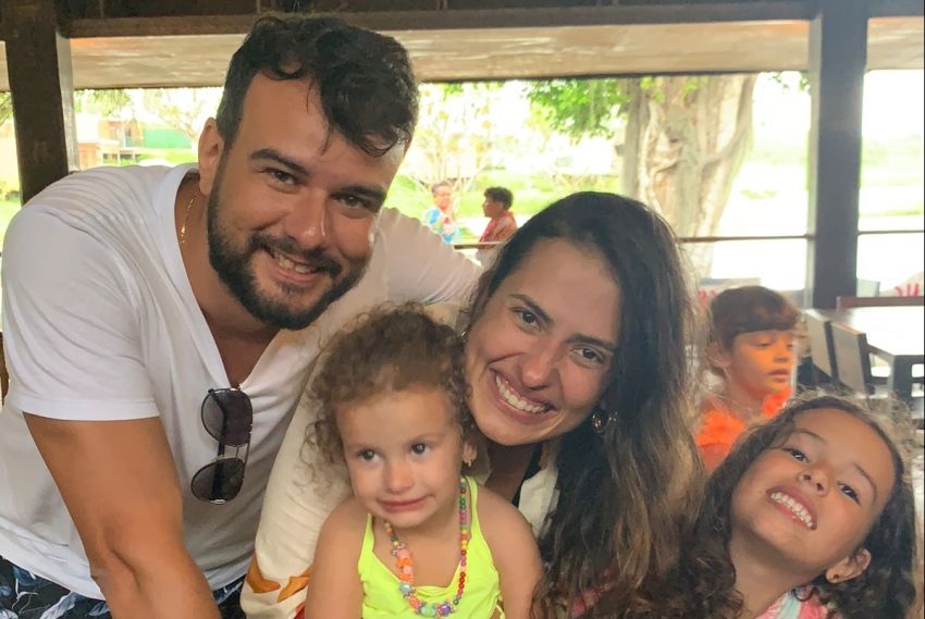 Esther, a linda Teté comemorou três aninhos