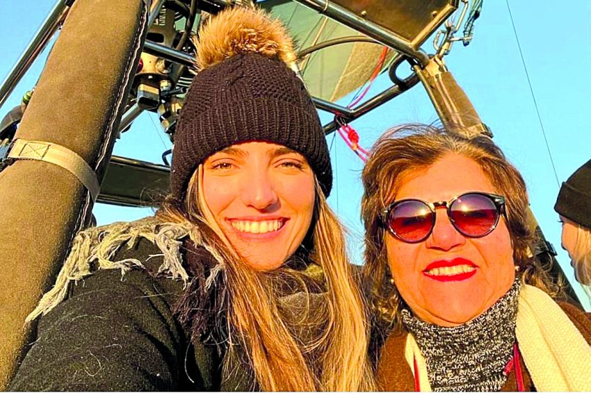 Dra. Sonia Lima e a bela filha Renata na Califórnia