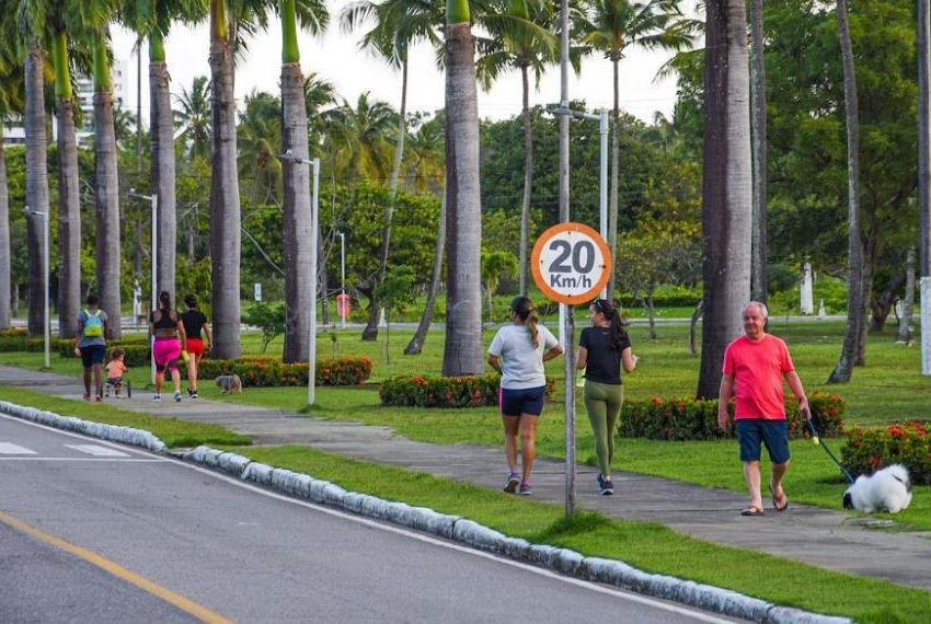 Parque da Sementeira é destino convidativo ao lazer e à prática de atividades físicas