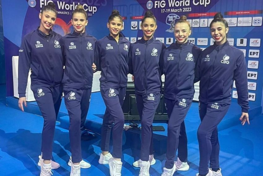 Seleção Brasileira de Ginástica Rítmica conquista medalha