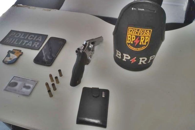 Polícia Militar apreende arma de fogo em Nossa Senhora do Socorro