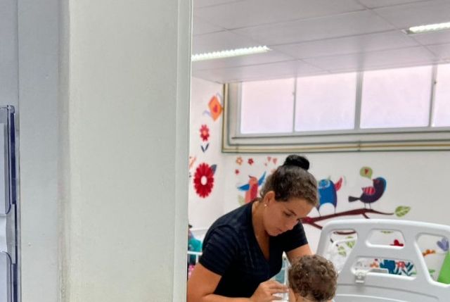 Leitos pediátricos são ampliados devido ao aumento de casos respiratórios