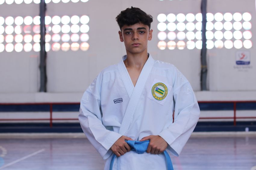 Aluno-atleta do Salesiano João Paulo Amaral é bicampeão Sul-Americano de Karatê