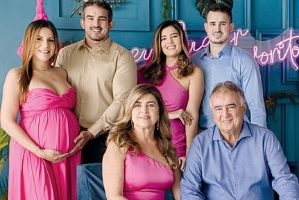Thaís Carvalho Vieira e sua Bela Família