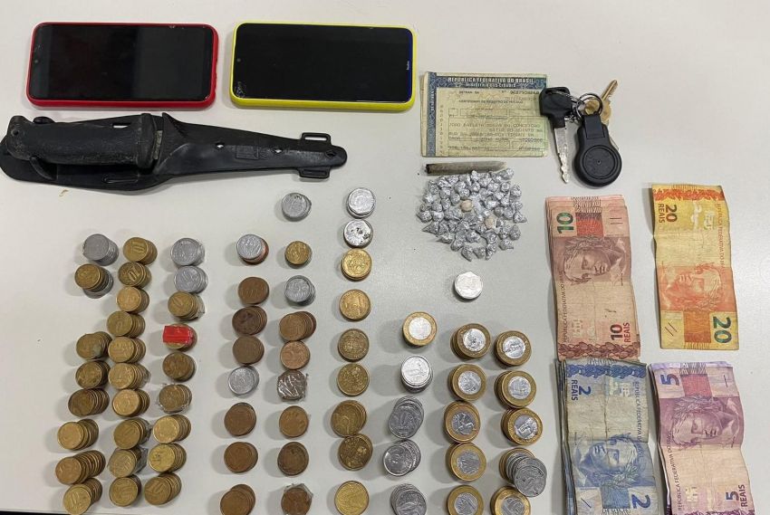 Ação conjunta prende casal por tráfico de drogas em Simão Dias