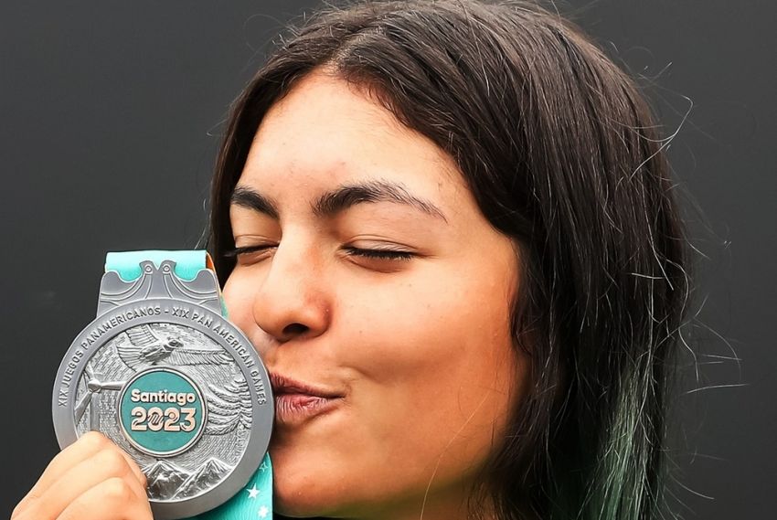 Brasil é prata com Raicca Ventura no skate park
