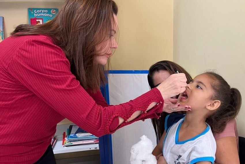 Prefeitura e Rotary levam ação de vacinação a escolas