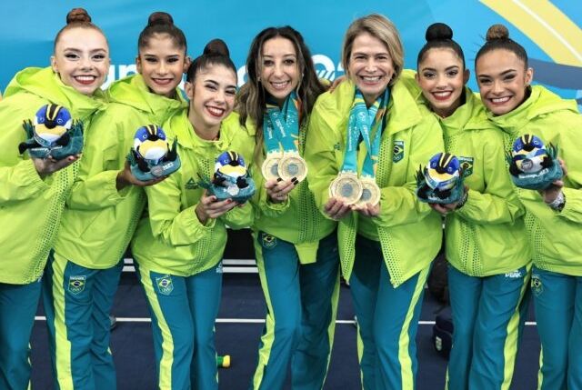 Ginástica rítimica é ouro nos jogos Pan-Americanos