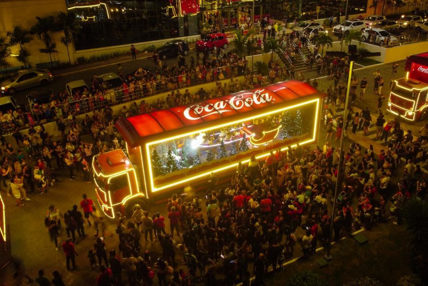 Caravana de Natal da Coca-Cola chega a Aracaju nesta quinta-feira