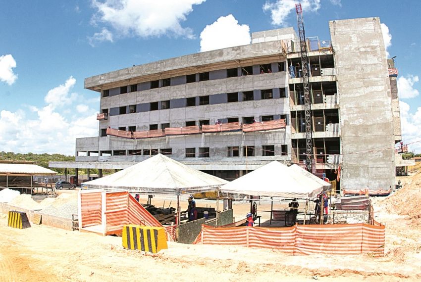 Governo perto de concluir obras estruturais do Hospital do Câncer