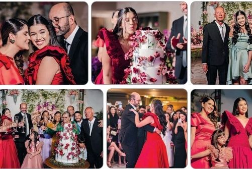 A festa de 15 anos de Sophia Matheus