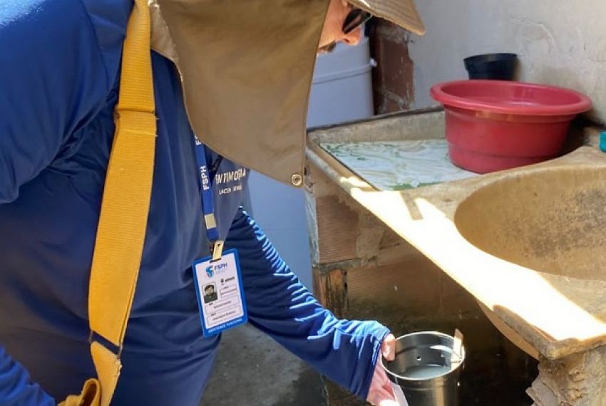 Lacen utiliza armadilhas para auxiliar no mapeamento de Aedes aegypti
