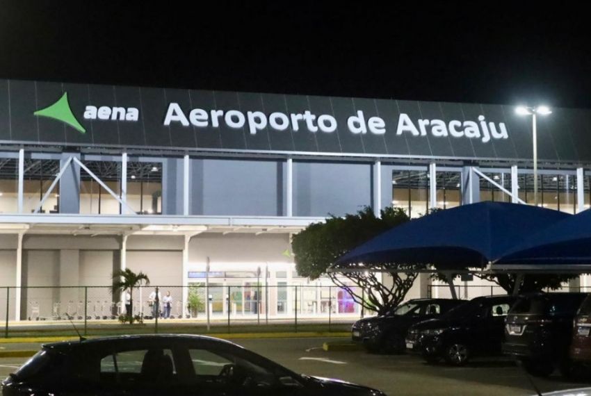 Aeroporto de AJU tem aumento de 3,3% no fluxo de passageiros em agosto