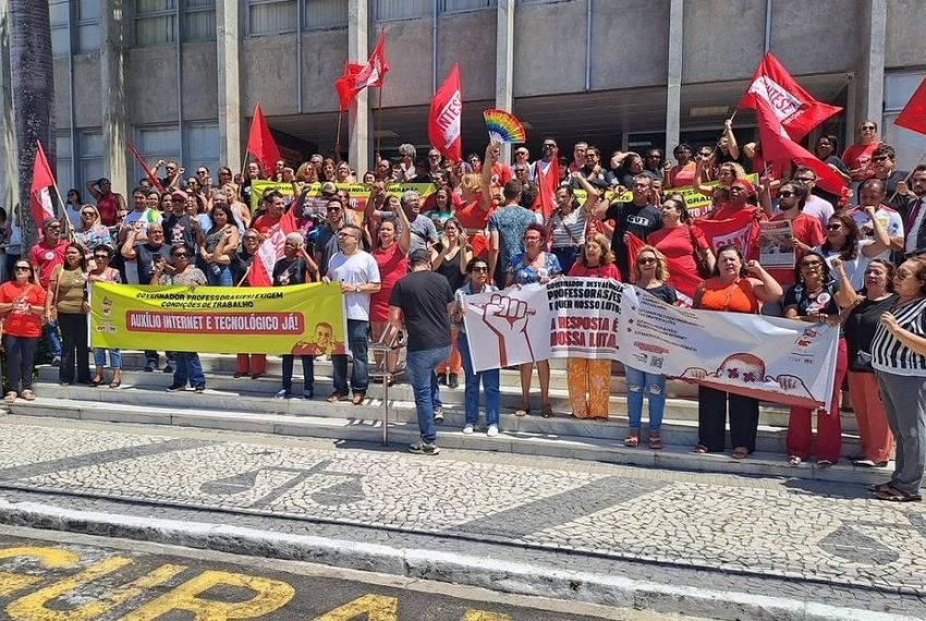 Professores da rede estadual anunciam paralisação de três dias