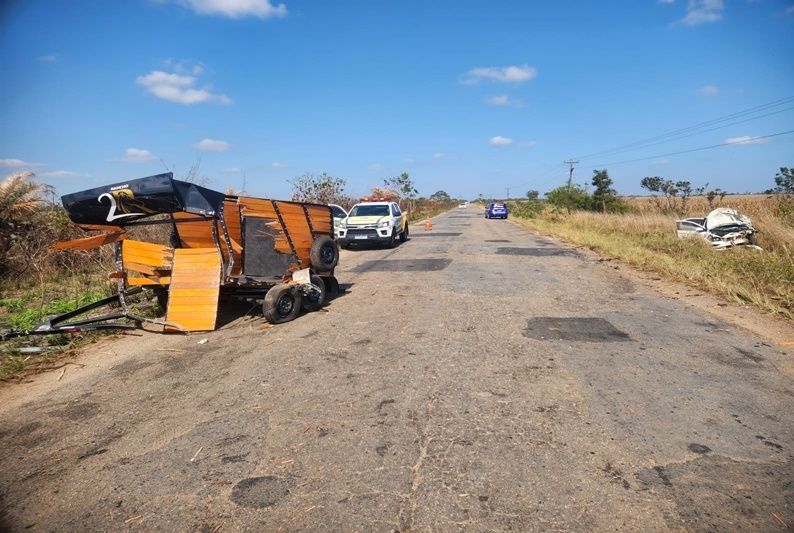 Acidente em rodovia de São Cristóvão deixa motociclista ferido