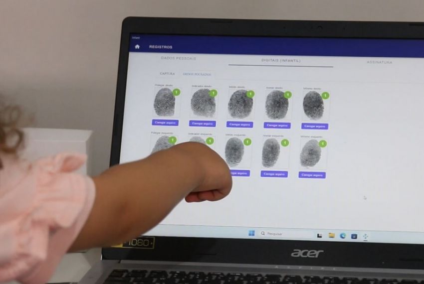 Instituto utiliza tecnologia para emissão da CIN de crianças