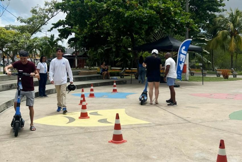 Patinetes elétricos: Curso gratuito para condução acontece aos sábados