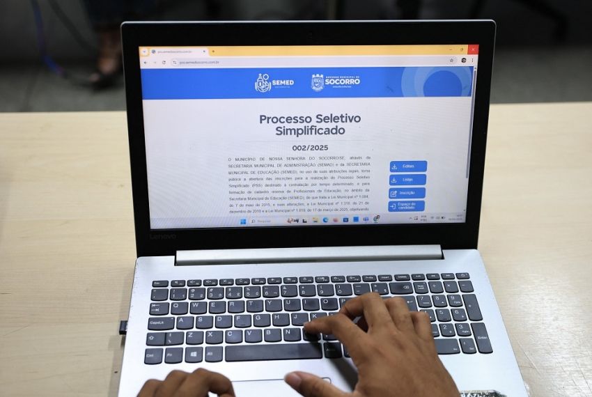 Inscrições abertas: PSS em Socorro oferta mais de 150 vagas