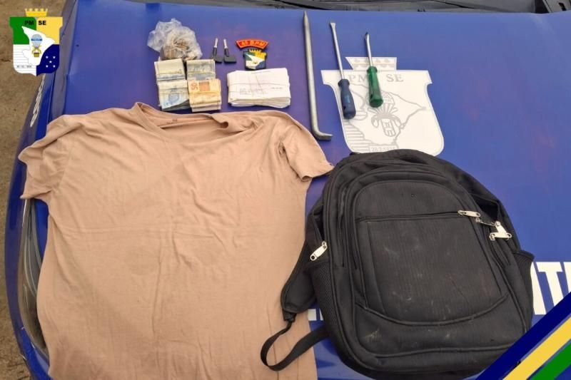 PM prende homem suspeito de furtar igrejas no Sertão sergipano
