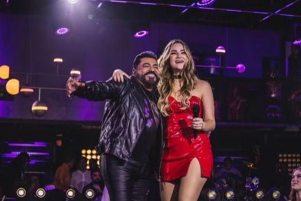 Romantismo toma conta do Arraiá do Povo com Limão com Mel e Zezo