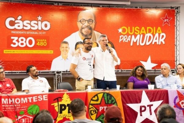 Cássio Murilo é lançado candidato ao PT de Sergipe