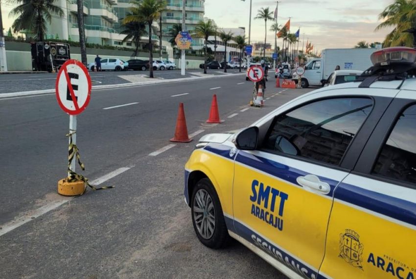 Trânsito na Orla de Atalaia será alterado para a Terça do Arrocha