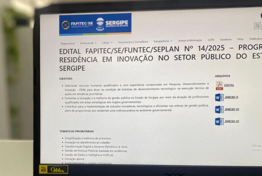Inscrições para programa no setor público seguem abertas até 4 de julho