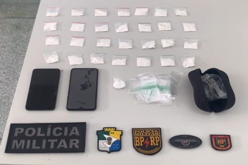 Suspeito de tráfico é preso no Conjunto Jardim, em Nossa Senhora do Socorro