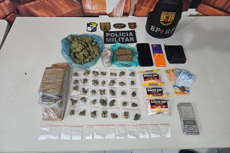 Suspeitos de tráfico presos na Zona Sul de Aracaju