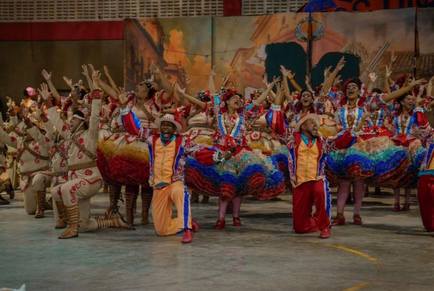 Quadrilha junina de Rosário vai ao Nordestão
