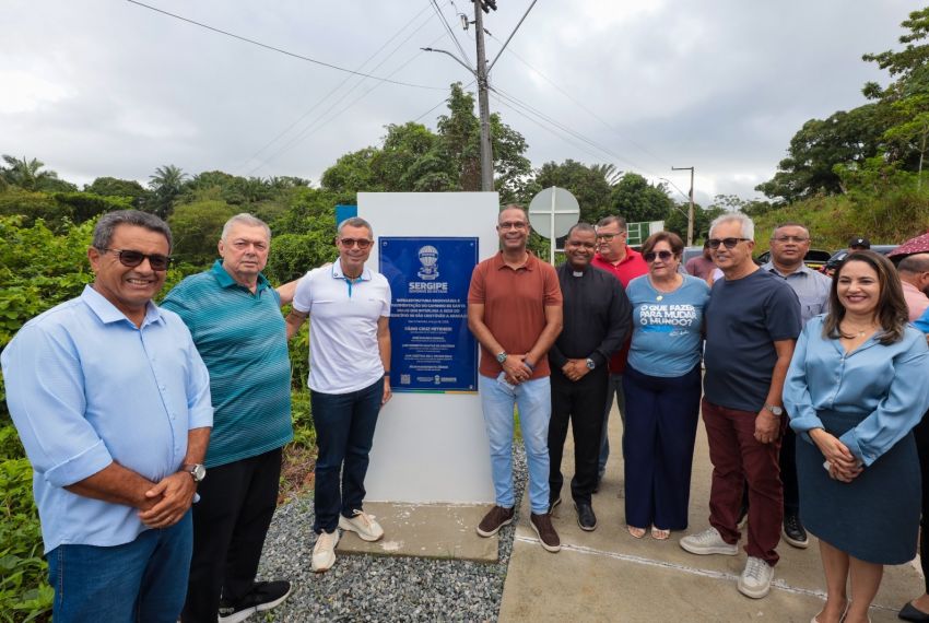 Governo de Sergipe entrega obra do Caminho de Santa Dulce dos Pobres