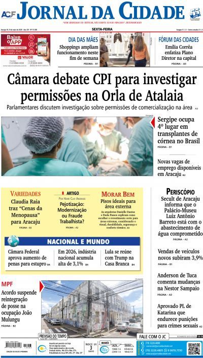 _nmCapa do JC de hoje - 08/05/2026
