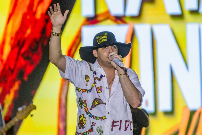 Leonne O Nobre, Thiago Aquino e Natanzinho Lima na ‘Terça do Arrocha’